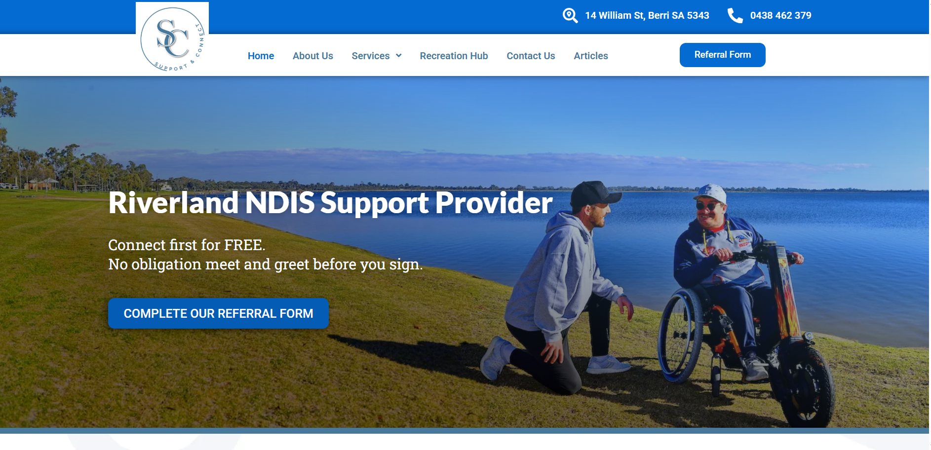 Support & Connect website